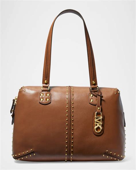 michael kors astor large leather tote|michael kors astor shoulder bag.